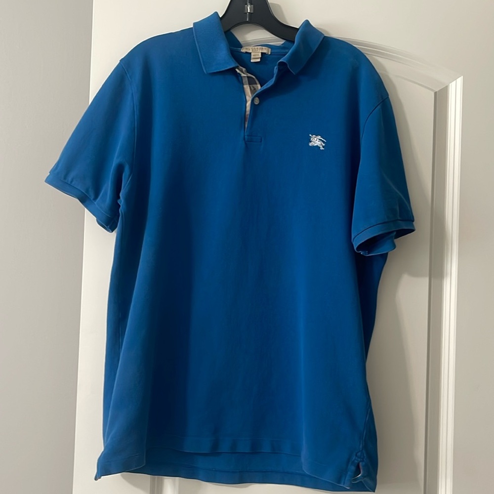 Men’s Vintage Burberry Polo, Sz L